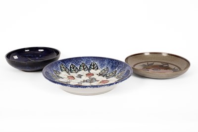 Lot 384 - A Highland Stoneware charger