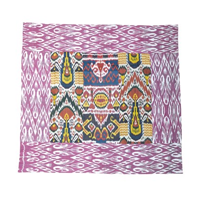 Lot 535 - An Ikat panel