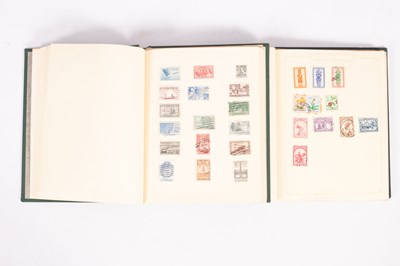 Lot 551 - Two Green Simplex stamp albums