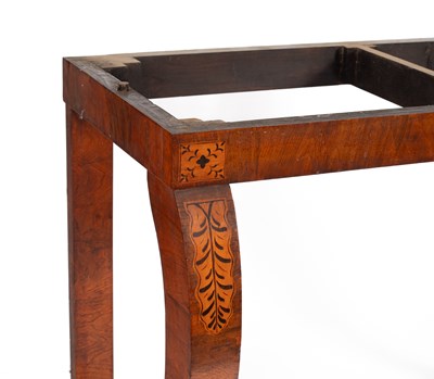 Lot 45 - A 17th Century walnut seaweed marquetry cabinet