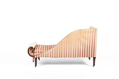 Lot 186 - A pair of late Regency upholstered sofas