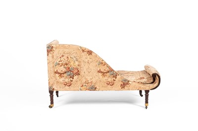 Lot 186 - A pair of late Regency upholstered sofas