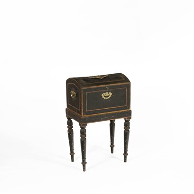 Lot 259 - A 19th Century small painted trunk