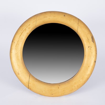 Lot 682 - A small gilt framed convex mirror