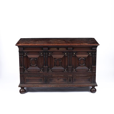 Lot 747 - An Anglo-Dutch cedar and snakewood chest