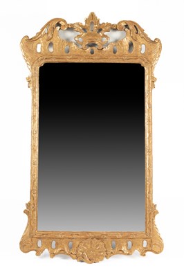 Lot 871 - A George I style giltwood wall mirror