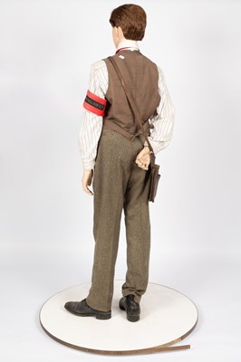 Lot 24 - A W. H. Smith display mannequin of a newspaper seller
