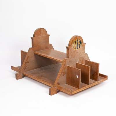 Lot 35 - A W. H. Smith branded table top newspaper or magazine display stand
