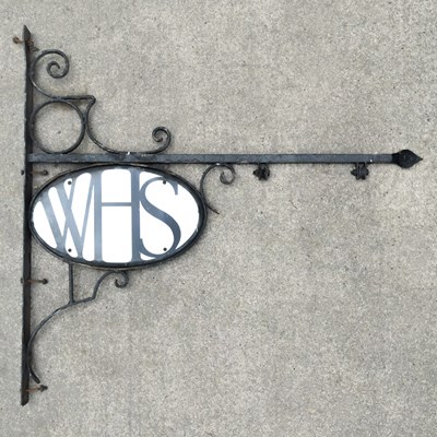 Lot 57 - A W. H. Smith wrought iron bracket