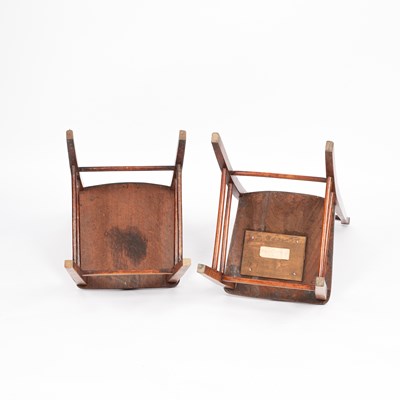 Lot 41 - A pair of Heal & Son chairs