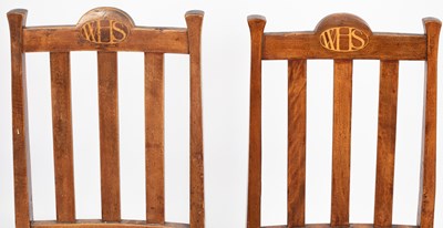 Lot 41 - A pair of Heal & Son chairs