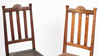 Lot 42 - Two Heal & Son chairs
