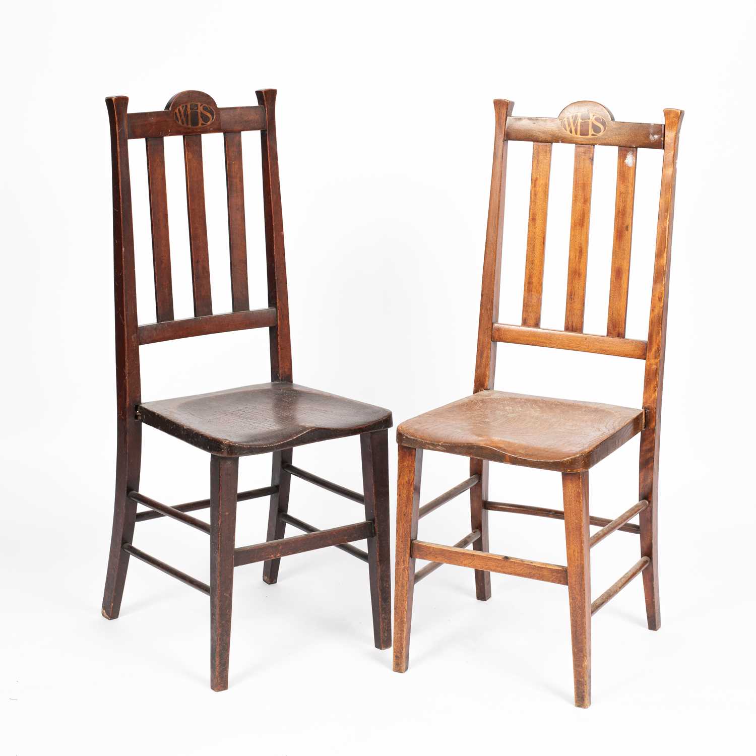 Lot 42 - Two Heal & Son chairs