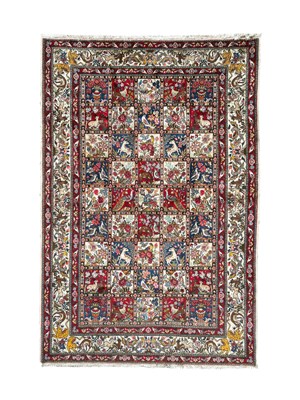 Lot 992 - A Bakthiar carpet of Garden Design