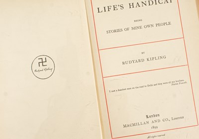 Lot 684 - Kipling (Rudyard)