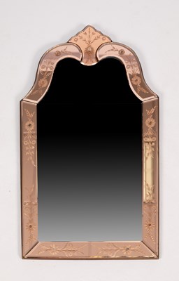 Lot 895 - A Venetian style wall mirror