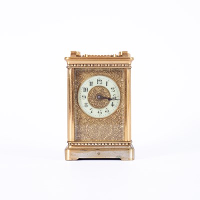Lot 1017 - A carriage timepiece