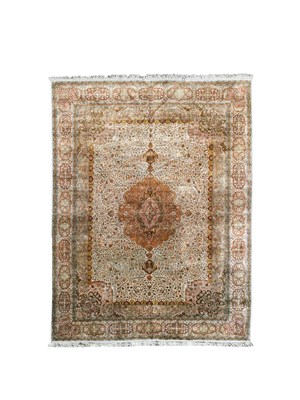 Lot 997 - A Kashmir silk carpet