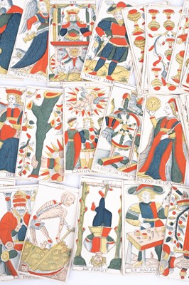 Lot 1254 - French tarot cards
