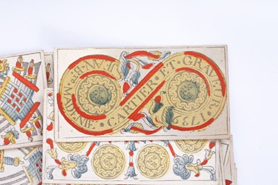 Lot 1254 - French tarot cards