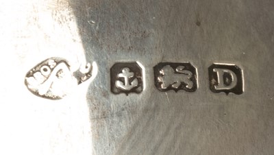 Lot 16 - Three silver trophy cups