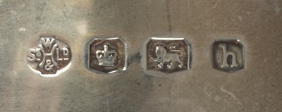 Lot 17 - Three twin-handled silver trophy cups