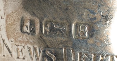 Lot 17 - Three twin-handled silver trophy cups