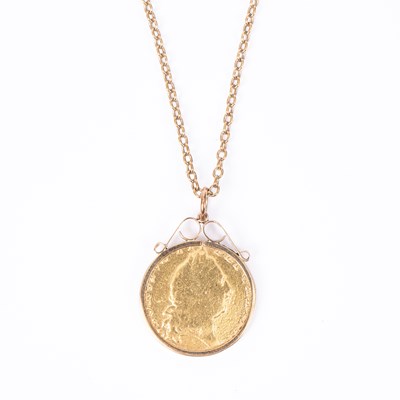 Lot 159 - A George III spade guinea