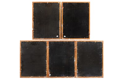 Lot 33 - Five W. H. Smith enamel advertising signs