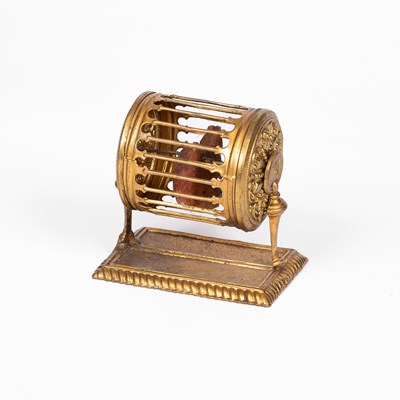 Lot 532 - A very rare Erhard dolls' house squirrel cage
