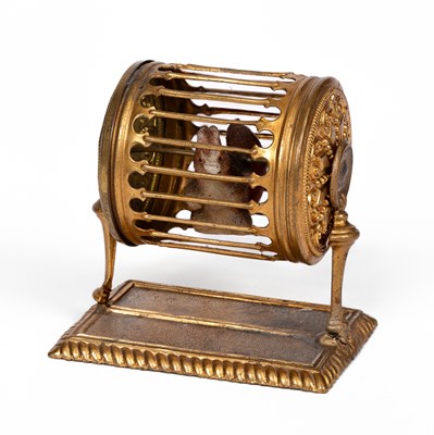 Lot 532 - A very rare Erhard dolls' house squirrel cage