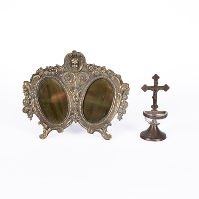 Lot 1248 - A French crucifix font