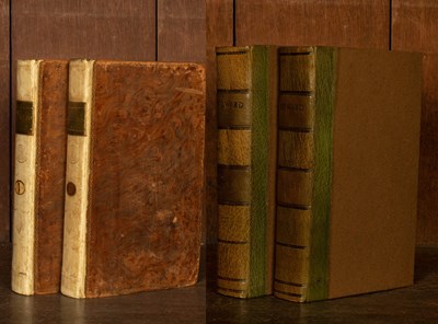 Lot 526 - [Moore (John)] Zeluco / [Moore (John)] Edward. Various Views of Human Nature