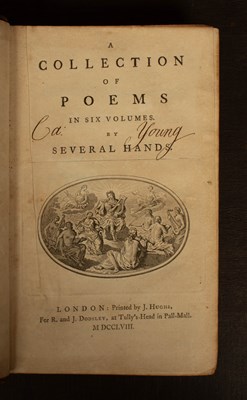 Lot 530 - [Various Authors] A Collection of Poems ....by Several Hands