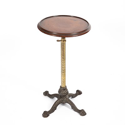 Lot 880 - A Victorian mahogany wine table
