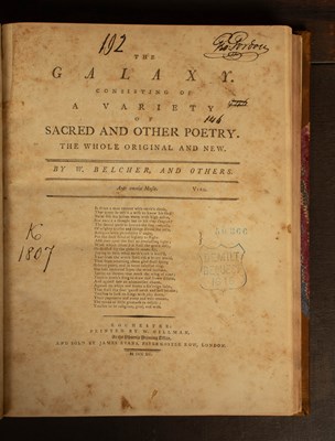 Lot 41 - [Cricket] Belcher (W.) and others The Galaxy