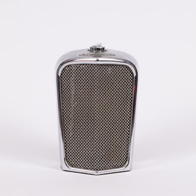 Lot 257 - A Ruddspeed Jaguar SS chromium plated spirit decanter