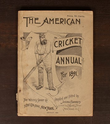 Lot 704 - [American Cricket] The American Cricket Annual for 1891