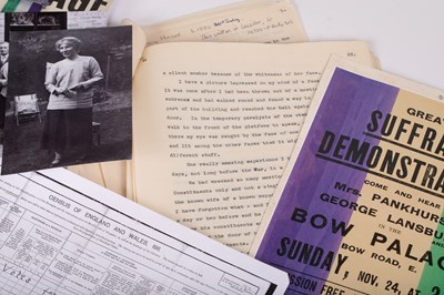 Lot 851 - [Women’s Suffrage] Gladys Mary Hazel (1880-1959)