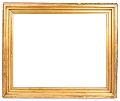Lot 882 - A 19th Century moulded giltwood and gesso picture frame