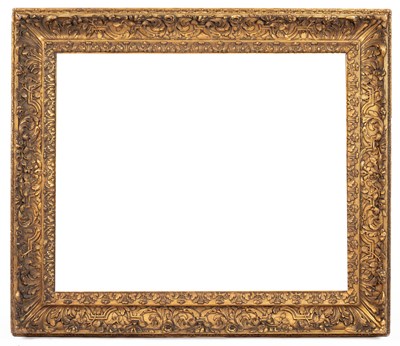 Lot 883 - A 19th Century moulded gilt gesso picture frame