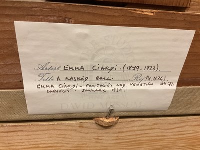 Lot 235 - Emma Ciardi (1879-1933)