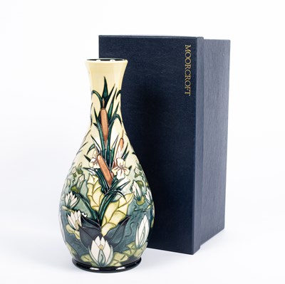Lot 180 - A Moorcroft Lamia pattern vase