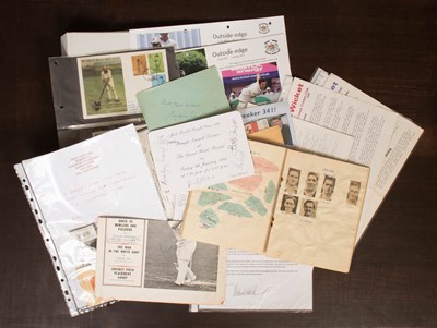 Lot 768 - Cricket Autographs and Ephemera