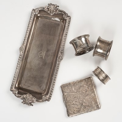 Lot 46 - A quantity of silver