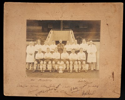 Lot 771 - Preston North End football club team photograph