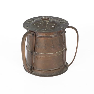Lot 266 - An Arts & Crafts copper Tyg