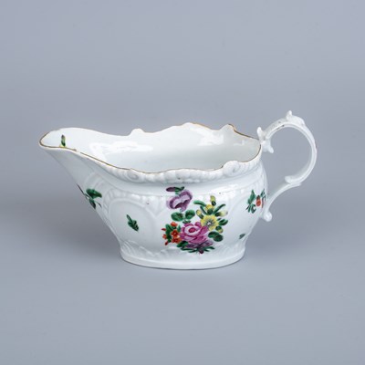 Lot 789 - A Liverpool (Philip Christian) sauceboat
