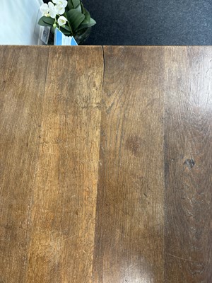 Lot 19 - An Arts & Crafts style oak refectory table