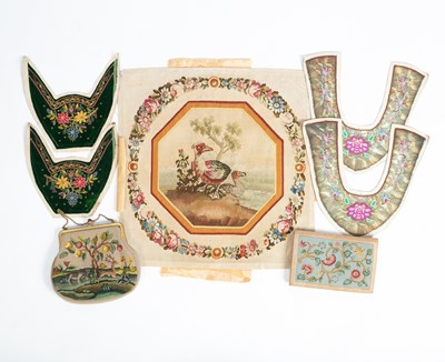 Lot 291 - A French tapestry cushion cover